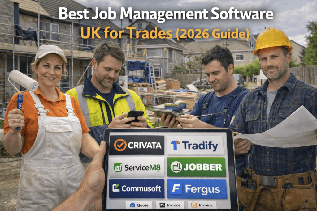 Best Job Management Software UK for Trades (2026 Guide)