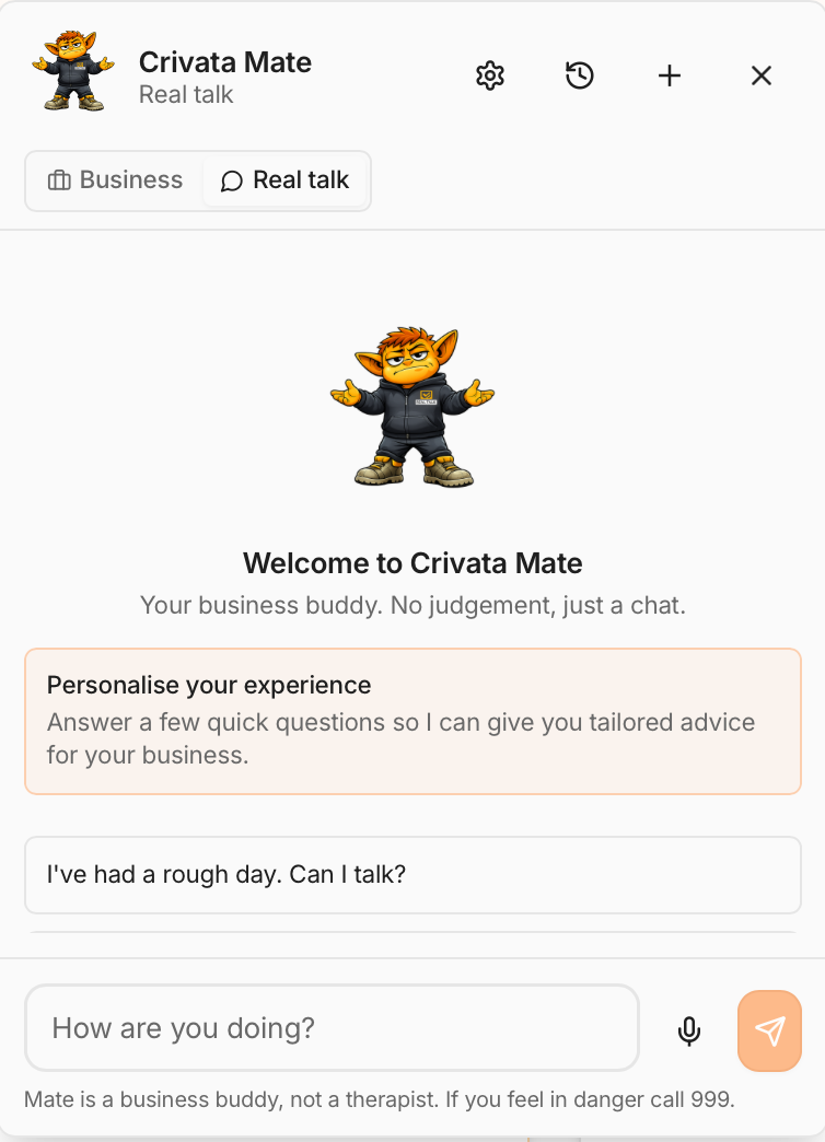 Crivata Mate Real Talk